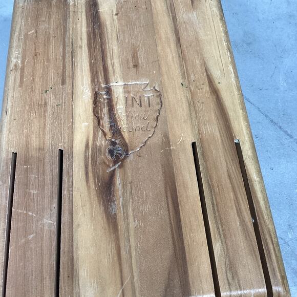 Vintage Flint Hollow Ground Knife Holder - 15.5”L - Picture 2 of 7